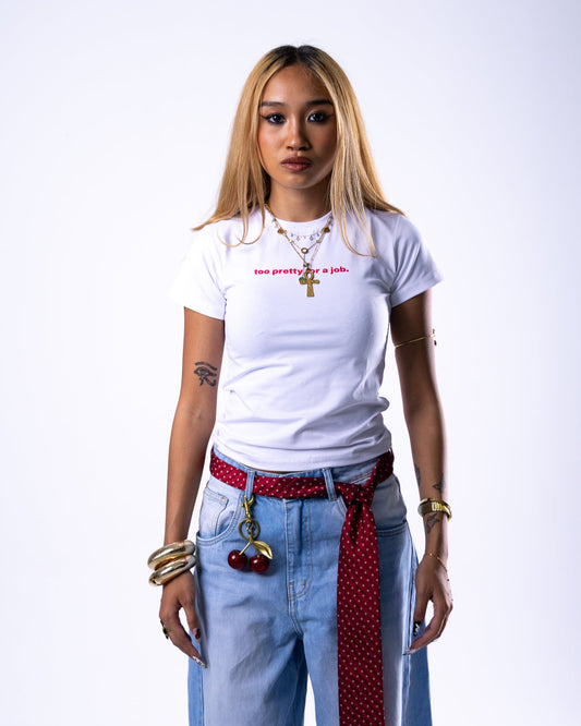 Unemployed baby tee