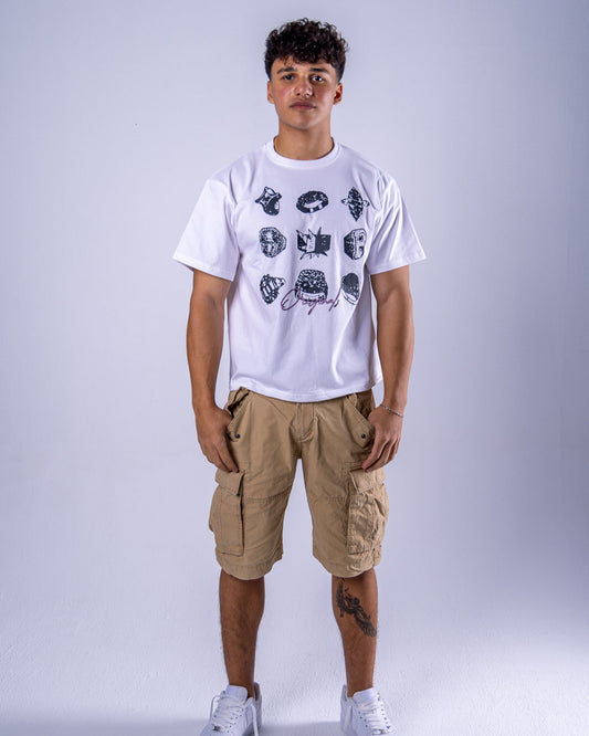 Pink diamonds tee