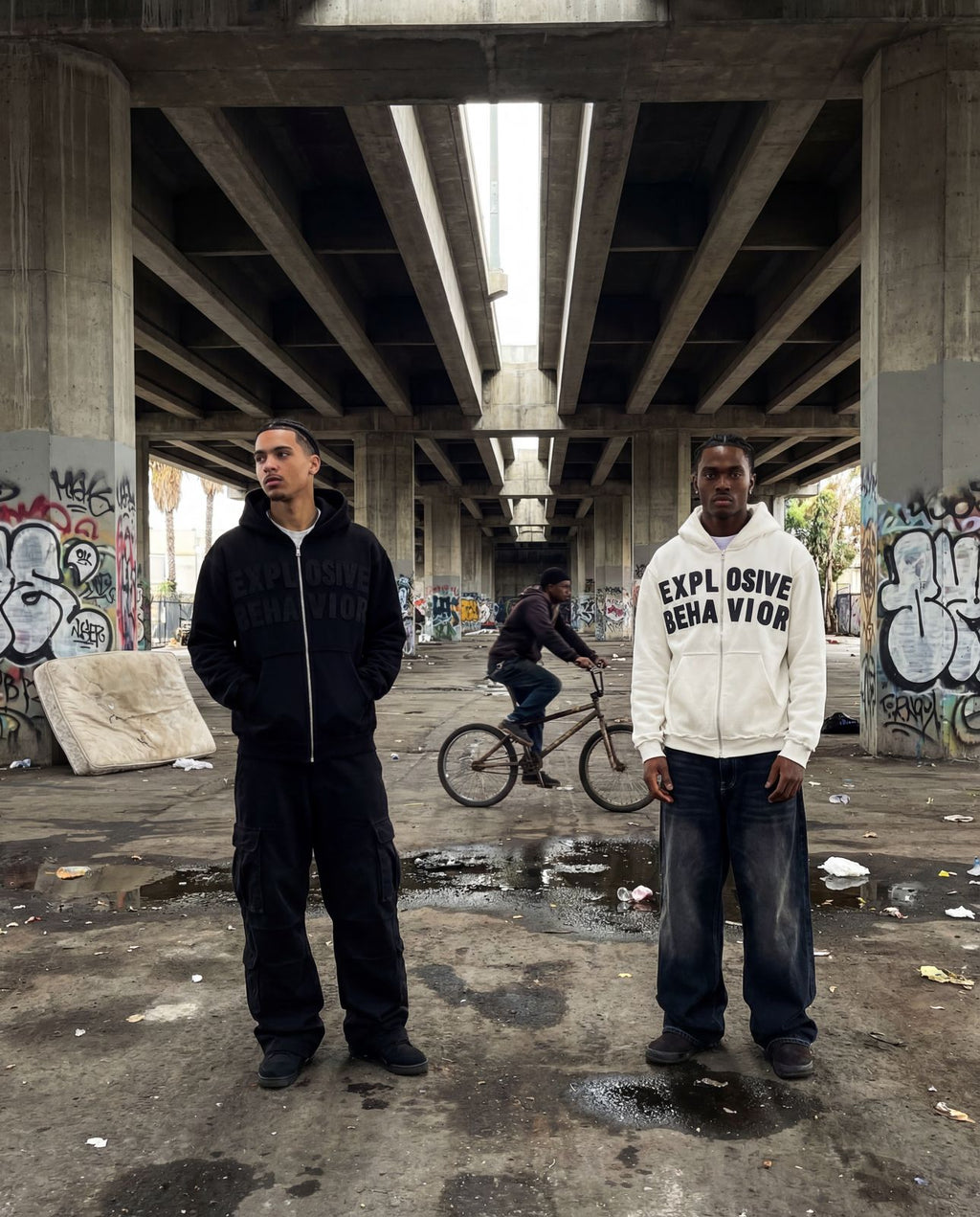 Black & White Zip Up Bundle